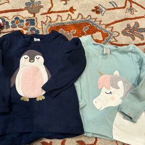 2 girl 4t carrer sweatshirt